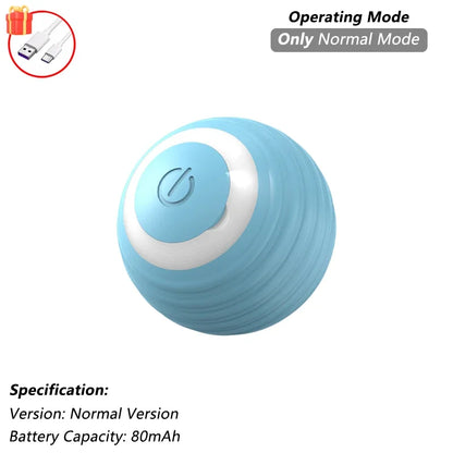 1/2 PCS Cat Interactive Ball Toy Automatic Rolling Ball Faux Tail Rechargeable Smart Pet Electric Toy Pet Toy Imitate Mouse